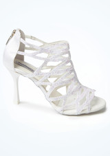 PortDance 803 Salsa & Tango Shoe - 2.75" [white]