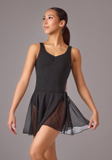 Move Dance Darcie Dance Skirt Black Front 3 [Black]
