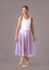 Move Dance Cynthia Long Ballet Dance Skirt Lavender Front 4 [Purple]