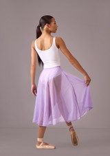 Move Dance Cynthia Long Ballet Dance Skirt Lavender Front 4 [Purple]