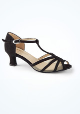 Merlet Karmina Ballroom Shoe - Black 2"