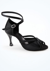 Move Dance Lavinia Black Ballroom & Latin Shoe - 2.5" [Black]