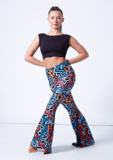 Alegra Patterned Phoebe Flared Leggings Alegra Patterned Phoebe Flared Leggings