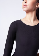 Move Dance Harlowe Ribbed Cutout One Sleeve Leotard Move Dance Harlowe Ribbed Cutout One Sleeve Leotard