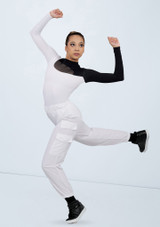 Weissman Two Tone Illusion Leotard