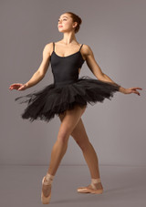Move Dance Nicole Practice Tutu Black Front [Black]