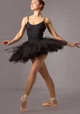 Move Dance Nicole Practice Tutu Black Front 2 [Black]