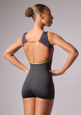 Move Dance Annalise Unitard Black Front 6 [Black]