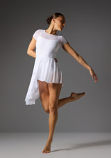 Jolista Honor Waterfall Flare Lyrical Dress White Front 3 [White]
