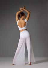 Jolista Beloved Wide Leg Trouser White Back [White]