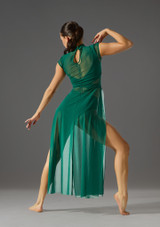 Jolista Vows 3 Piece Lyrical Dress Evergreen Back 3 [Green]