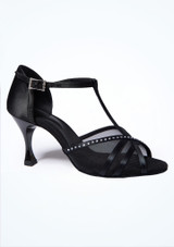 Move Dance Rosa Black Dance Shoe - 2.5" Black Side 2 [Black]