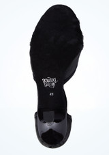 Move Dance Rosa Black Dance Shoe - 2.5" Black Bottom [Black]