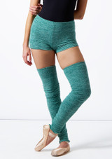 Jersey Shorts Green Front [Green]