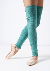 Jersey legwarmers Green Front 3 [Green]