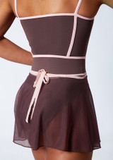 Intermezzo Elsa Wrap Skirt Brown Back 2 [Brown]