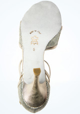Werner Kern Gloria Leather Dance Shoe - 3.15" [Gold]