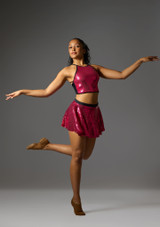 Jolista Glitter Bomb Sequin Costume Cerise 7 [Pink]