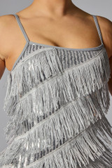 Jolista Monroe Costume Dress Silver 4 [Silver]