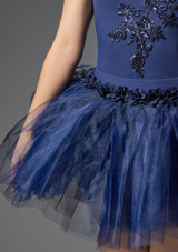 Jolista Morning Dew Ballet Costume Navy Blue 3 [Blue]