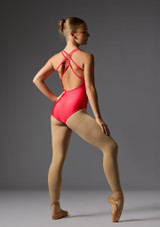 Jolista Masquerade Costume Leotard Red [Red]