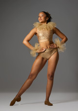 Jolista Flash Sequin Costume Bronze [Bronze]