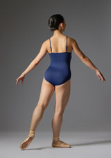 Jolista Orchid Camisole Ballet Leotard Navy Blue [Blue]