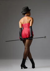 Jolista Center Ring Sequin Showman Costume Red 8 [Red]