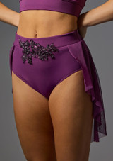 Jolista Hope Within Lyrical Costume Brief Plum Front 3 [Purple]