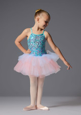 Jolista Glitter Pop Costume Blue Front [Blue]