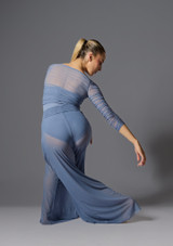 Jolista Ever After Lyrical Costume Slate Blue Back 5 [Blue]