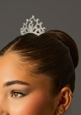 Jolista Primrose Ballet Silver Hair Clip Silver Front 2 [Silver]