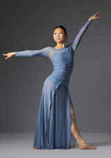 Jolista Don't Let Go Lyrical Costume Slate Blue Front [Blue]