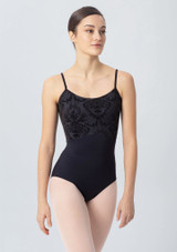 Intermezzo Manila Camisole Leotard Black Front [Black]