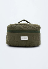 Fleur Vanity Case Olive Front 3 [Green]