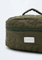 Fleur Vanity Case Olive Front 4 [Green]