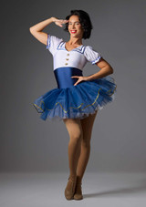 Sailor Suit Navy Blue Front 3 [Blue]