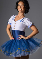 Sailor Suit Navy Blue Front 6 [Blue]