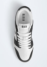 Bloch Kix Dance Sneakers White-Black Front 4 [White]