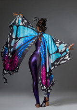 Jolista Butterfly Muse Costume Multi-Colour Front [Multi-Colour]