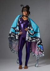 Jolista Butterfly Muse Costume Multi-Colour Front [Multi-Colour]