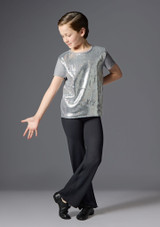 Jolista Encore Costume Top Silver Front [Silver]