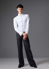 Jolista Men's Dapper Costume Leotard White Front [White]