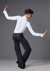 Jolista Men's Dapper Costume Leotard White Front 5 [White]