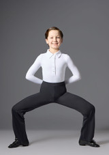 Jolista Women's Moulin Costume Leotard White Front 2 [White]