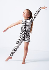 Asymmetric catsuit ZEB Front [Black]