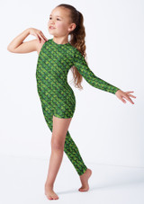 Asymmetric catsuit SCA Front [Patterned]