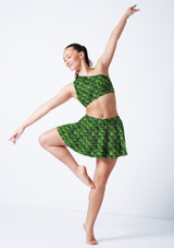 Alegra Print Jasmine Circle Mini Skirt SCA Front [Patterned]