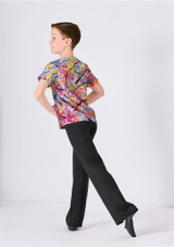 Alegra Kids Print Charlie Dance Top ACT Back [Patterned]