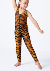 V-dip catsuit TIG Front [Patterned]